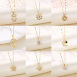 Stainless Steel Chain Necklaces For Women Wedding Jewelry