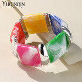 Vintage Geometric Chain Link Bracelets for Women