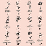 Women Flower Pendant Bracelet Stainless Steel Chain Jewelry Gift