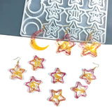 Constellation Earrings/Necklace Pendant Resin Mold DIY Jewelry Making