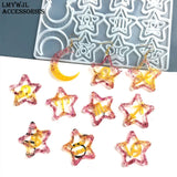 Constellation Earrings/Necklace Pendant Resin Mold DIY Jewelry Making