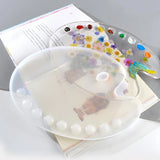 Transparent Silicone Mold Decoration for DIY Painting Board Palette