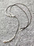 925 Silver Beads Rope Necklace Jewelry
