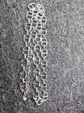 U Node50 High Electroplated 925 Silver Chain Necklace