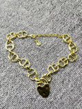 92514K Silver Chain Necklace High Electroplated Holiday Jewelry Gift