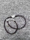 UNOde50 925 Silver Knot Heart Pendant Necklace