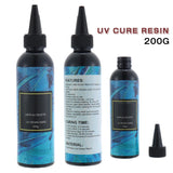 UV Resin Hard Acrylic Adhesive Glue 200g Clear Transparent for Jewelry Making