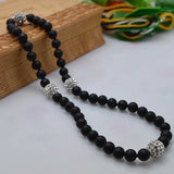 Unique AA Agate Necklace Rhinestone Agate Beads Fine Jewelry For Women Gift