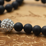 Unique AA Agate Necklace Rhinestone Agate Beads Fine Jewelry For Women Gift