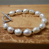 AA Pearl Bracelet Real Baroque Freshwater Pearl Fine Jewelry