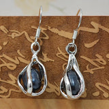 Pearl Dangle Earrings Freshwater S925 Silver Fine Jewelry