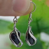 Pearl Dangle Earrings Freshwater S925 Silver Fine Jewelry