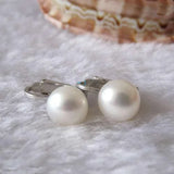 8-9mm Freshwater Pearl Clip Stud Earrings for Women