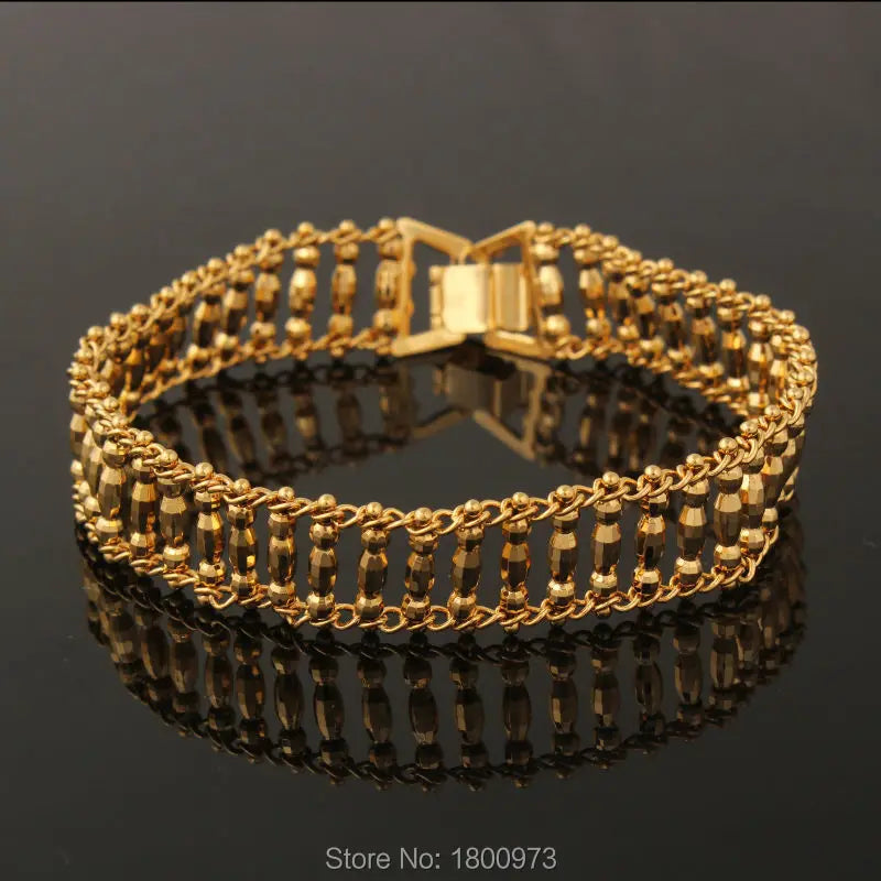 15mm Noble Men Hollow Bracelet Jewelry