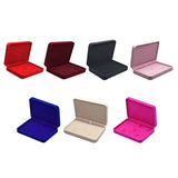 Luxurious Velvet Jewelry Storage Box Gift Display Case