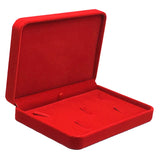 Luxurious Velvet Jewelry Storage Box Gift Display Case