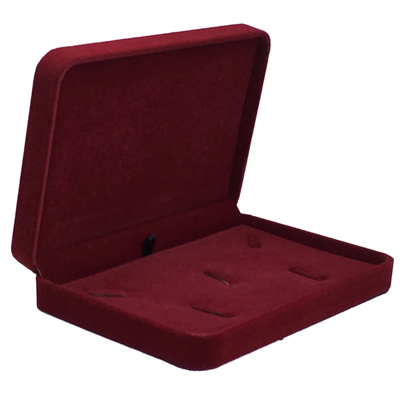 Luxurious Velvet Jewelry Storage Box Gift Display Case