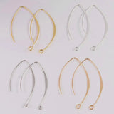V-shaped French Earring Hooks for Jewelry Making