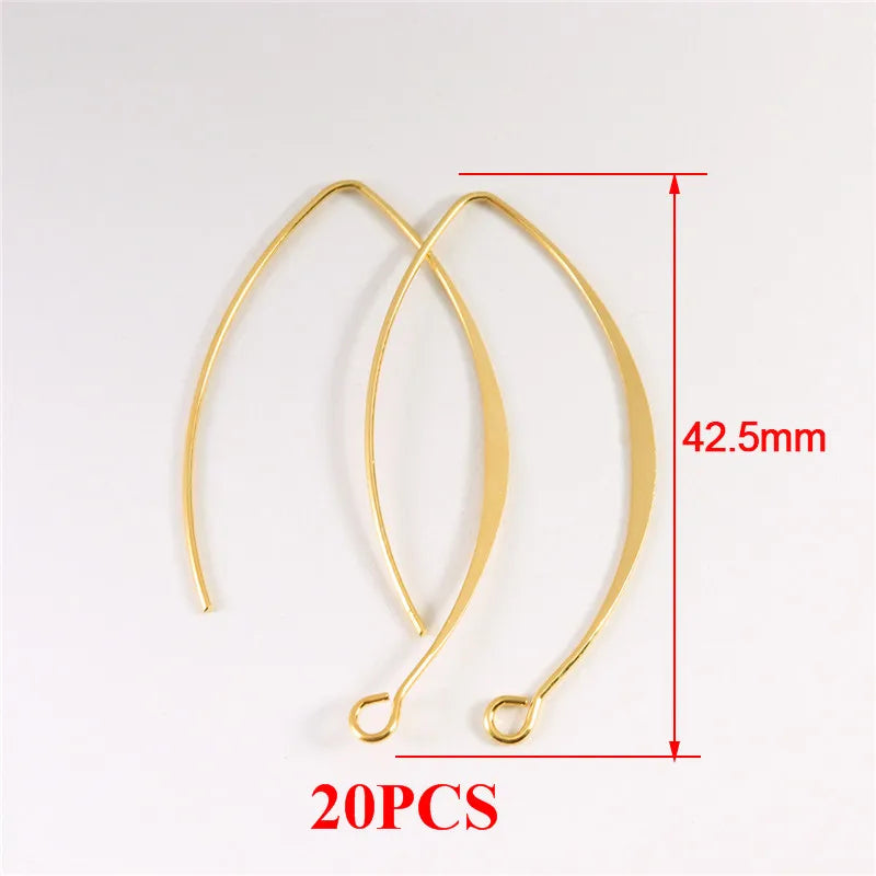 V-shaped French Earring Hooks for Jewelry Making