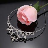 Crystal Tiara Hairband Princess Prom Crown Party Accessories