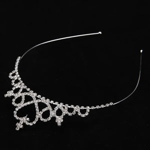 Crystal Tiara Hairband Princess Prom Crown Party Accessories