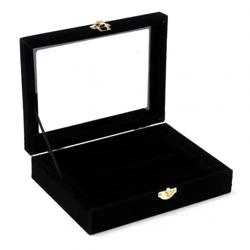 Velvet Jewelry Box European Jewelry Storage Box Large Space Jewelry Holder Earri