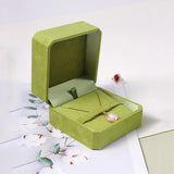 Velvet Jewelry Box Multifunction Ring Pendant Gift Case Earring Necklace Display
