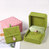 Velvet Jewelry Box Multifunction Ring Pendant Gift Case Earring Necklace Display