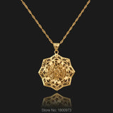 Vintage Allah Pendant Muslim Pendant&Necklace Jewelry Arabic For Women Men