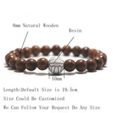 Vintage Bead Mens Bracelet 10mm Volleyball 8mm Hematite Rope Retro Braslet