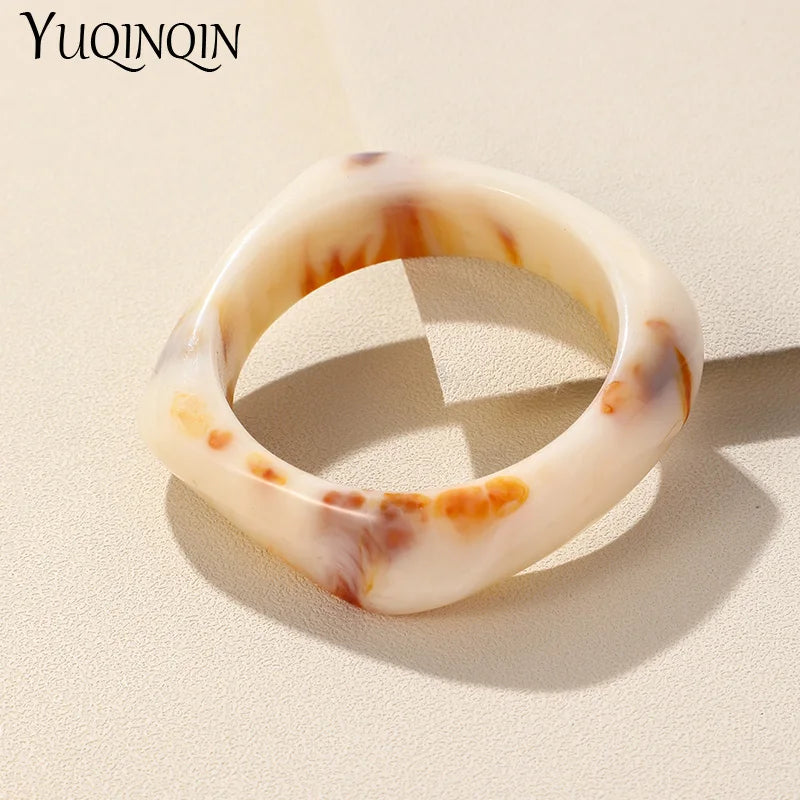 Vintage Geometric Cuff Bracelets Wide Bangles Hand Jewelry