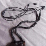 Vintage Sandalwood Pendant Adjustable Necklace