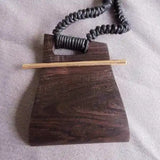 Vintage Sandalwood Pendant Adjustable Necklace