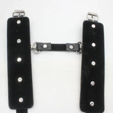 Vintage Sexy Female Leather Harness Bracelet Gothic Waist To Leg Suspenders