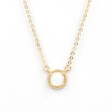 Vintage Geometric Candy AB Hexagon Pendant Necklace Christmas