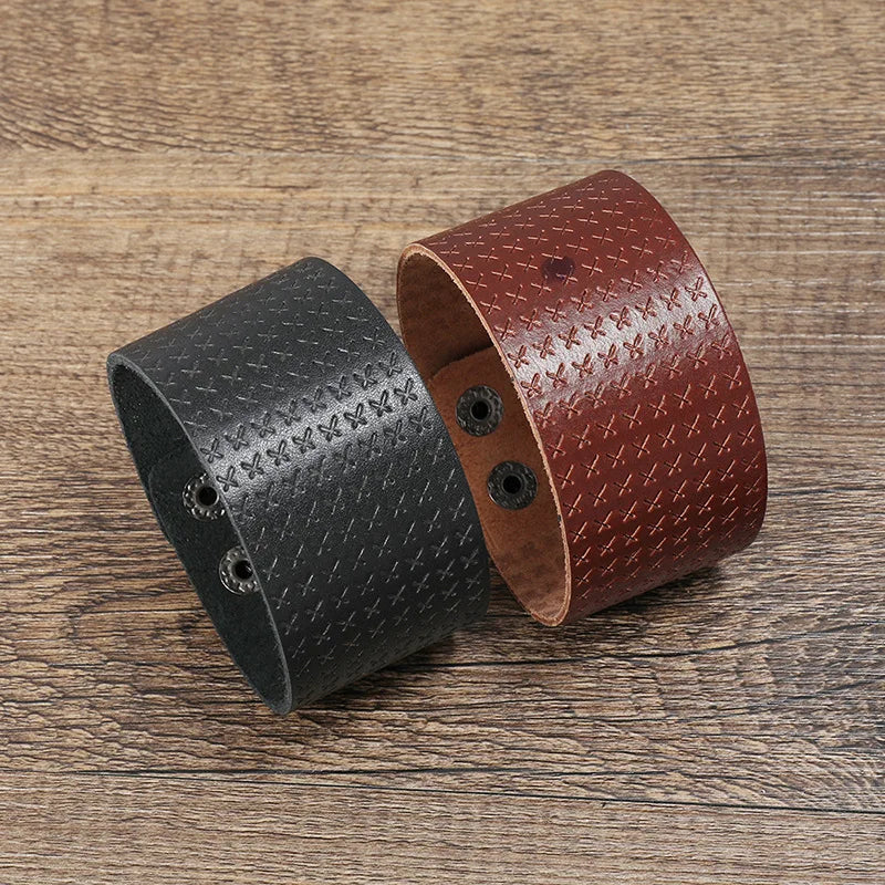 Vintage Leather Bracelets Retro Wrap Bracelets&Bangles
