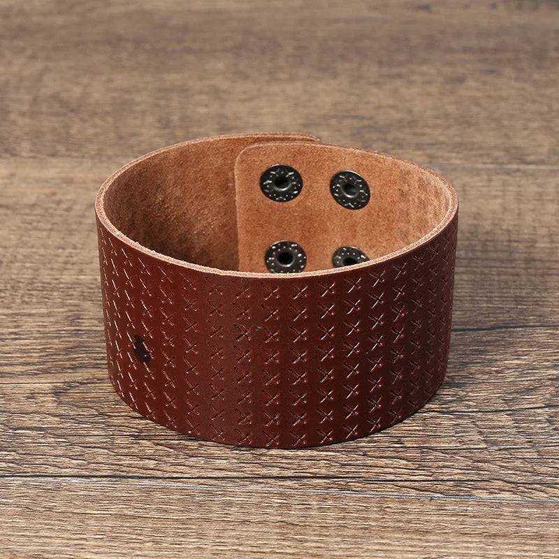 Vintage Leather Bracelets Retro Wrap Bracelets&Bangles