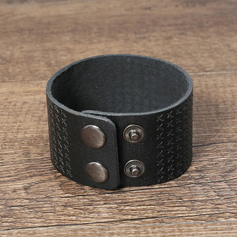 Vintage Leather Bracelets Retro Wrap Bracelets&Bangles