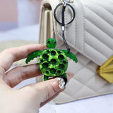 Sea Turtle Keychain Acrylic Car Key Women Bag Accessories