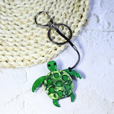 Sea Turtle Keychain Acrylic Car Key Women Bag Accessories