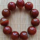 Warring States Red Agate Bracelet Men's Original Stone Modern Bracelet Jewelry