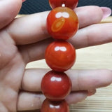Warring States Red Agate Bracelet Men's Original Stone Modern Bracelet Jewelry