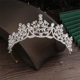 Bridal Rhinestone Crown Hair Jewelry for Wedding