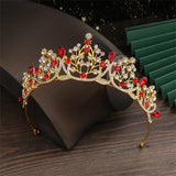 Bridal Rhinestone Crown Hair Jewelry for Wedding
