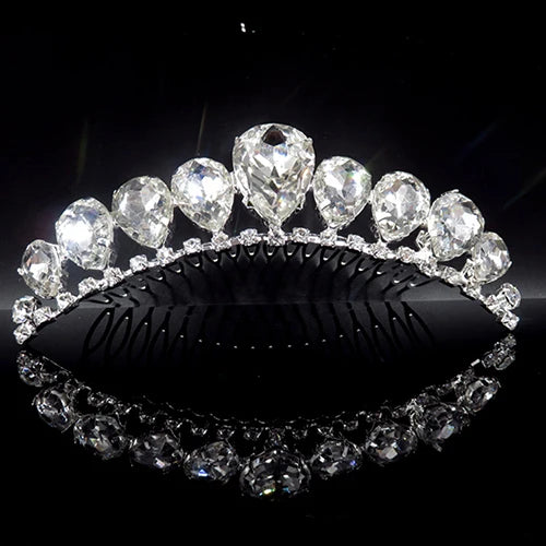 Bridal Head Jewelry Pearl Combs Tiara Crown