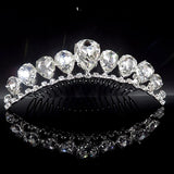 Bridal Head Jewelry Pearl Combs Tiara Crown