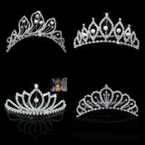 Bridal Head Jewelry Pearl Combs Tiara Crown