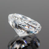 Oval Crushed Ice CZ High Carbon Lab Diamond 4K Cut 5A+
