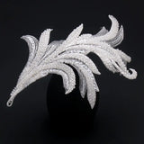 Lace Clip Headdress Women Side Hair Decoration Wedding Hairpin