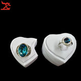 PU Lover's Ring Jewelry Display Tower Wedding Ring Pendant Display Holder